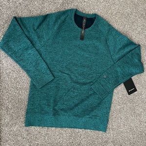 Lululemon engineered warmth long sleeve top green jasper size small brand new